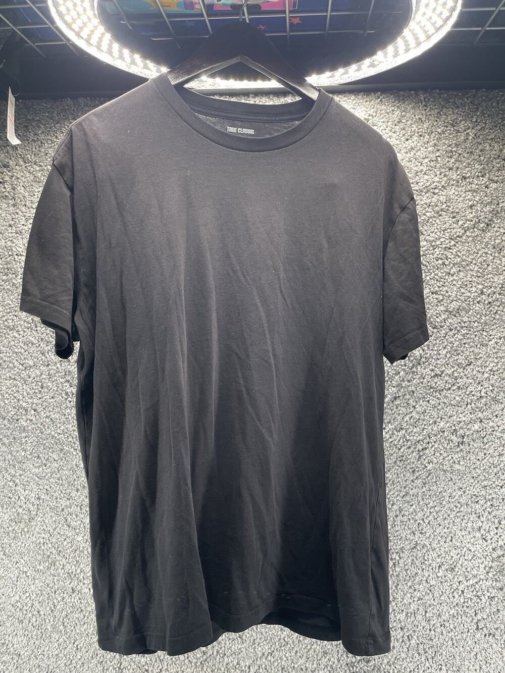 True Classic Mens T Shirt Short Sleeve Athletic Cut Crew Neck Basics Tee Shirt L